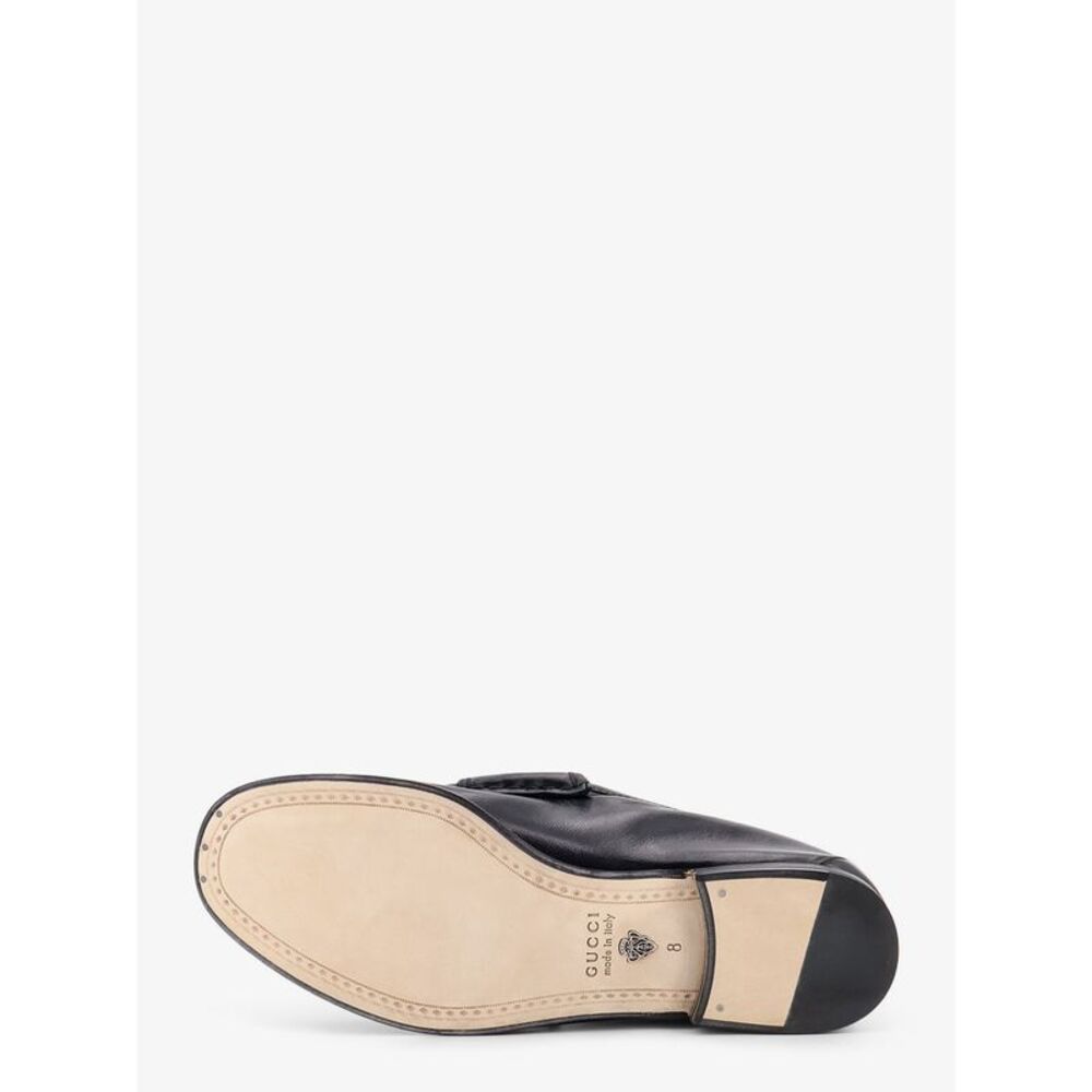 Gucci Men Gucci Lugano Leather Loafers - Picture 4 of 5